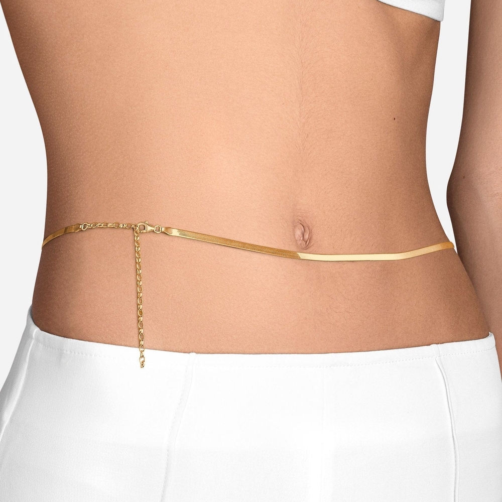 Elegant Gold Waist Chain
